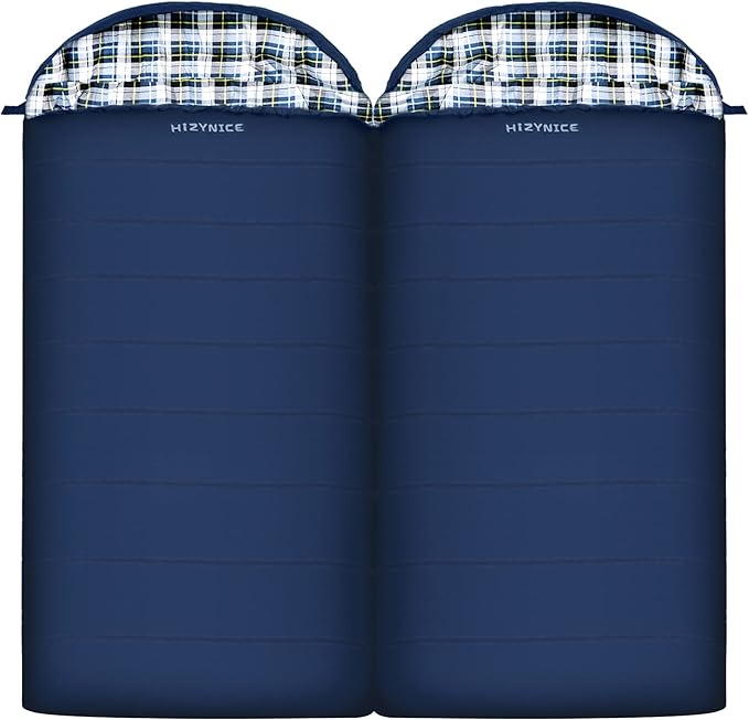 0 Degree Sleeping Bag 100% Cotton Flannel XXL - Image 5