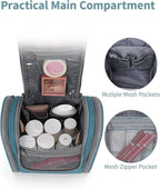 Narwey Small Hanging Travel Toiletry Bag Cosmetic Make up Organizer - Image 4