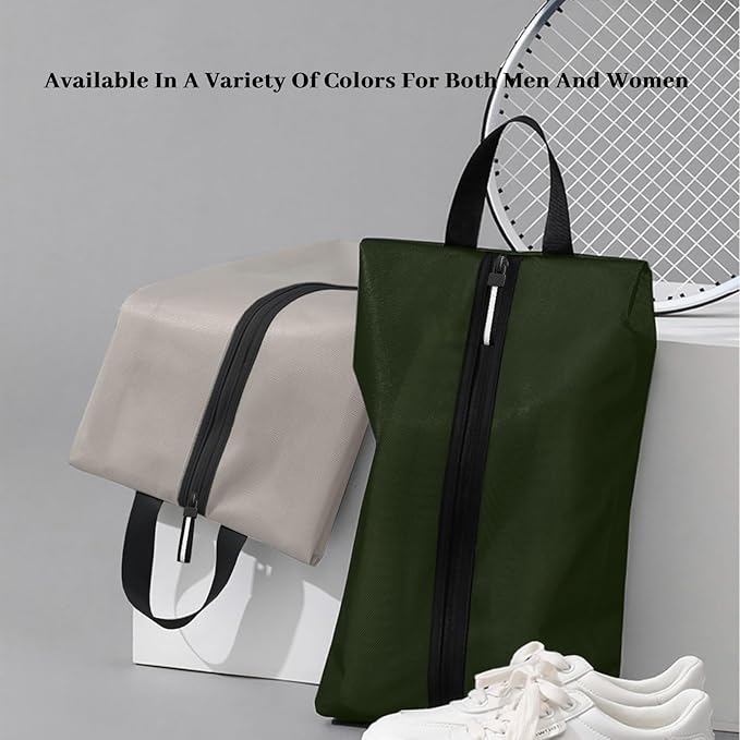 Shoe Bags for Travel Waterproof Odor Absorbing Lightweight Golf Soccer Shoe - Image 6
