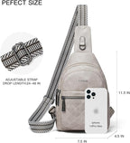 Sling Bag For Women Fanny Pack Crossbody Travel Shoulder Belt Bags Tote - Image 3