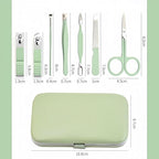 7pcs Manicure Set, Nail Clippers Kit, Stainless Steel Manicure Kit, Nail - Image 5