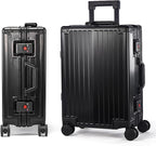 UrbanExplorer 24Inch All Aluminum Check In Luggage Heavy Duty Hard Shell by UrbanExplorer