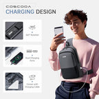 Sling Bag for Men, Anti-theft Crossbody Bag - Image 5