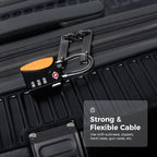 pack all TSA Approved Cable Luggage Locks, 3 Digit Combination Padlocks - Image 3