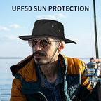 Sun Hats for Men Women Boonie Hat Foldable Fishing Hat UPF 50+ Bucket Hat for - Image 6
