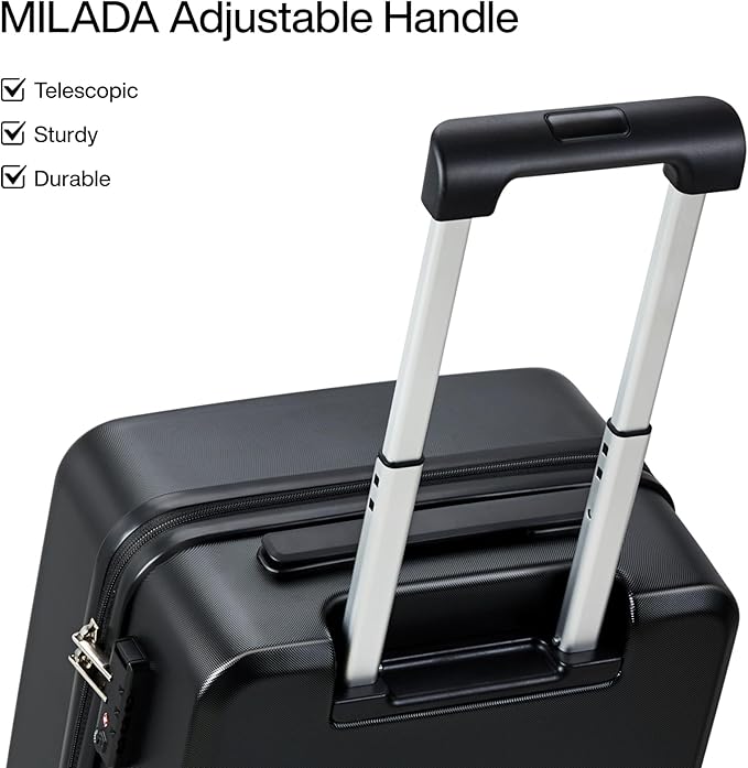 MILADA 16 Inch Underseat Carry On Luggage - Image 8
