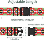 Flowers Luggage Straps for Suitcases, Adjustable Luggage Travel Belts to Keep - Image 2