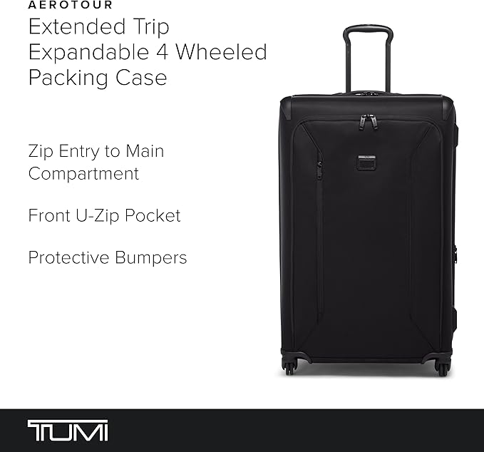 TUMI - Aerotour 4 Wheel Expandable Luggage - Men's and Women's Lightweight - Image 2