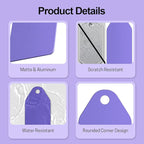 4 PCS Personalized Metal Luggage Tag – Personalized Engraved Suitcase Tag - Image 6