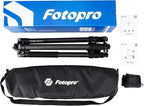 Fotopro Carbon Fiber Tripod 64 Inch 360 Degree Ball Head Quick Release Plate - Image 6
