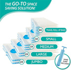 16 Pack Vacuum Storage Bags, Space Saver Bags Compression Storage Bags - Image 4