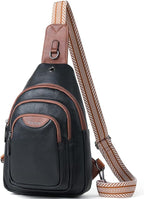 Crossbody Sling Bag for Women Men Anti Theft Cross Body Fanny Pack Belt Bag - Image 9