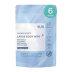 YUNI Beauty Large Body Wipes Super Soft Moist Showerless Wipes that Cleanse & by YUNIBeauty