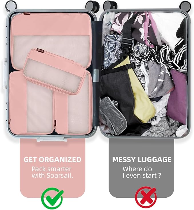 4 Piece Compression Packing Cubes - Image 6