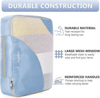 8 Set Packing Cubes for Travel, Gifts for Women Mom, Anti-Tearing Suitcase - Image 4