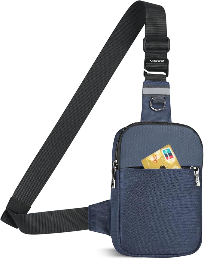VADOO Mini Sling Bag for Men Women, Small Crossbody Bag by VADOO