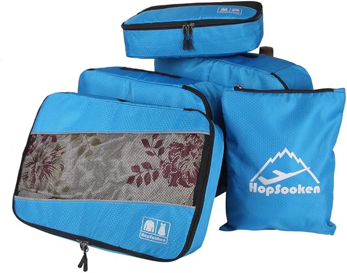 5 Set Packing Cubes for Travel Large Suitcase Luggage Organizer Bags Travel - Image 4
