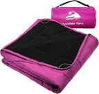 Outdoor Waterproof Blanket, Foldable Fleece Stadium Blanket by KawaGeboKamp