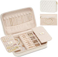 Lolalet Travel Jewelry Case for Women, Travel Jewelry Organizer Box by Lolalet