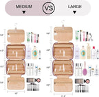 Travel Hanging Toiletry Bag for Women, - Image 3