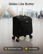 LUGGEX Carry On Luggage with Spinner Wheels - Image 3