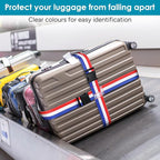Travel Inspira Luggage Straps for Suitcases, Adjustable Suitcase Strap - Image 5