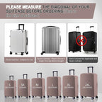Travel Luggage Cover Suitcase Protector Scratch-Resistant Fit 19-31 Inch - Image 4