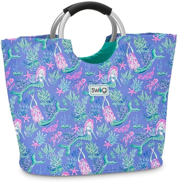 Swig Life Loopi Tote Bag, Lightweight, Waterproof Beach and Utility Bag by SwigLife