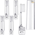 Patelai 4 Pieces Travel Toothbrush Set, Soft Bristle Mini Foldable Tooth Brush by Patelai