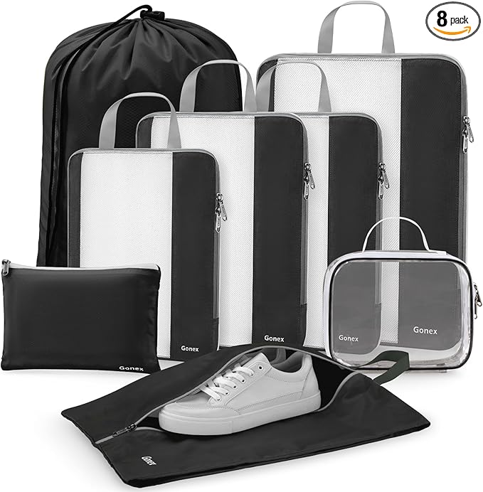 Gonex Expandable Mesh Packing Cubes by Gonex