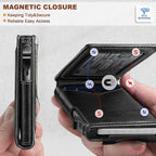 BULLIANT Men Wallet, Money Clip Wallet Slim - Image 3