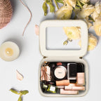 Prite Clear Makeup Bag Cosmetic Organizer Case Waterproof Travel Toiletry Bag - Image 8