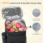 Backpack Cooler, 30 Cans Insulated Lunch Backpack - Image 2