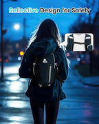 Small Hiking Backpack with Front Phone Holder, Packable Back pack with Chest - Image 8