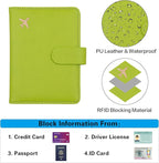 Melsbrinna Premium Leather Passport Holder Covers Case, Waterproof Rfid - Image 3