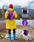 Small Hiking Backpack with Front Phone Holder, Packable Back Pack with Chest - Image 3