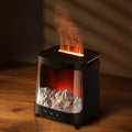 Essential Oil Diffuser for Home, Bedroom Humidifiers, Air Scent Aroma Aromatherapy Ultrasonic Machine Timer Small Mini difusor de Aromas para casa Living Room Office Decor Gifts Fireplace Aurora