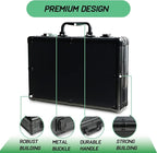 10 slots Aluminum watch case, Hard Deluxe watch storage organizer box - Image 5
