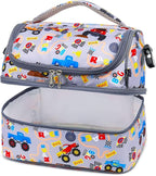 FlowFly Double Decker Cooler Insulated Lunch Bag Large Tote - Image 7