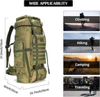 Hiking Backpack for Men 70L/100L Camping Backpack Military Rucksack Molle 3 - Image 4