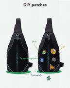 WATERFLY Small Crossbody Sling Backpack Anti Theft Backpack - Image 3