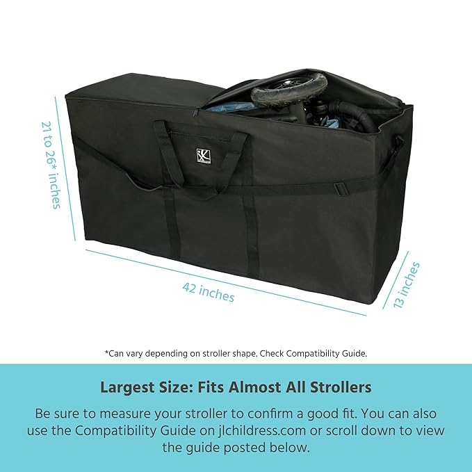 J.L. Childress Standard & Dual Stroller Bag - Image 5