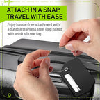 Untethered Ultimate Travel Set: 4 Premium Luggage Straps and 4 Silicone Tags - Image 8
