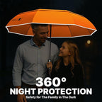 Royal Walk Windproof Folding Travel Umbrella Compact and Strong Luxurious Real - Image 5