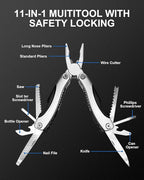 UNOONE 11-in-1 Multitool Pliers - Image 2