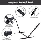 ANOW Double Hammock with Stand Included, 2 Person Hammock with Stand - Image 3
