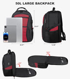 50L Extra Large Backpack, Laptop Backpack, Travel Backpack - Image 4