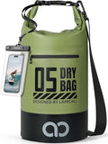 Lamicall Dry Bag Waterproof Backpack - 5L/10L/20L/30L/40L Roll Top Waterproof by Lamicall