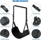 2 Pack Foot Hammock for Plane Travel, Portable Airplane Foot Rest Leg Hammock - Image 3
