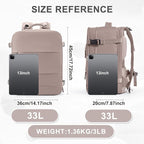 coowoz Large Travel Backpack Carry On - Image 8